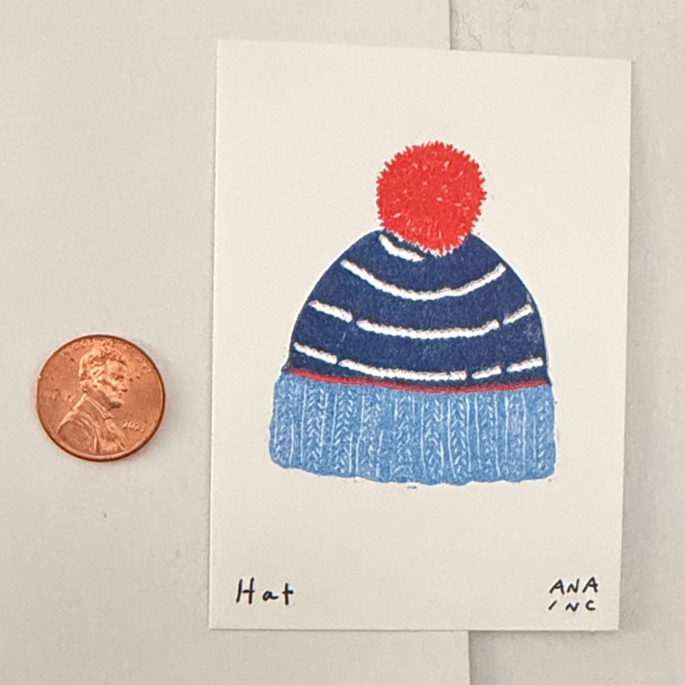 Inciardi mini print - winter hat
